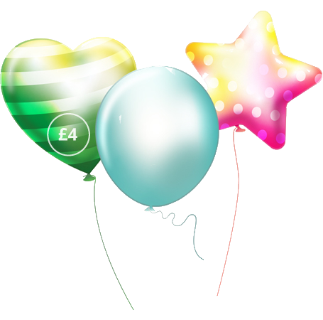 Floating balloons